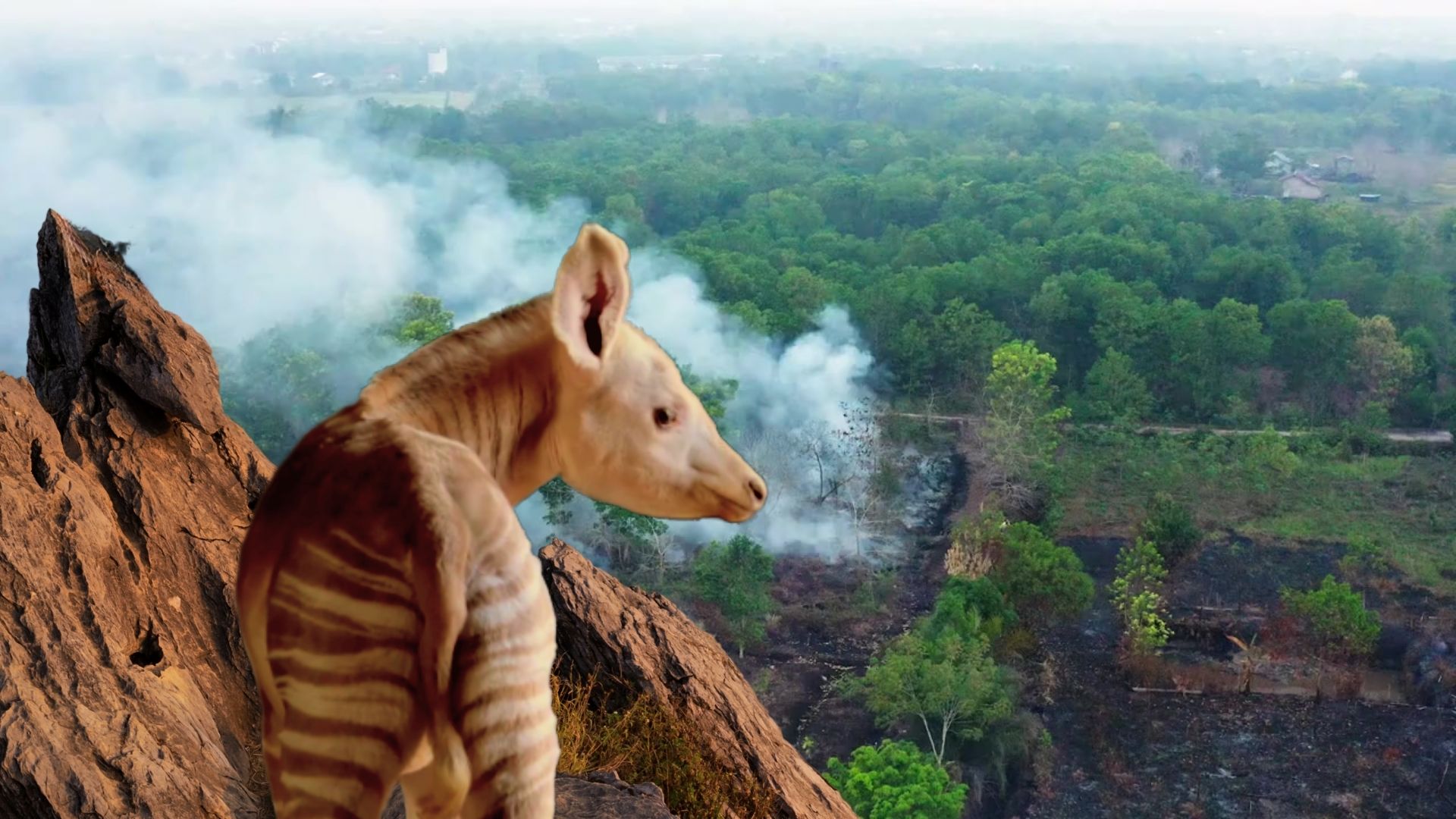Okapi Okapia johnstoni Palm Oil Detectives