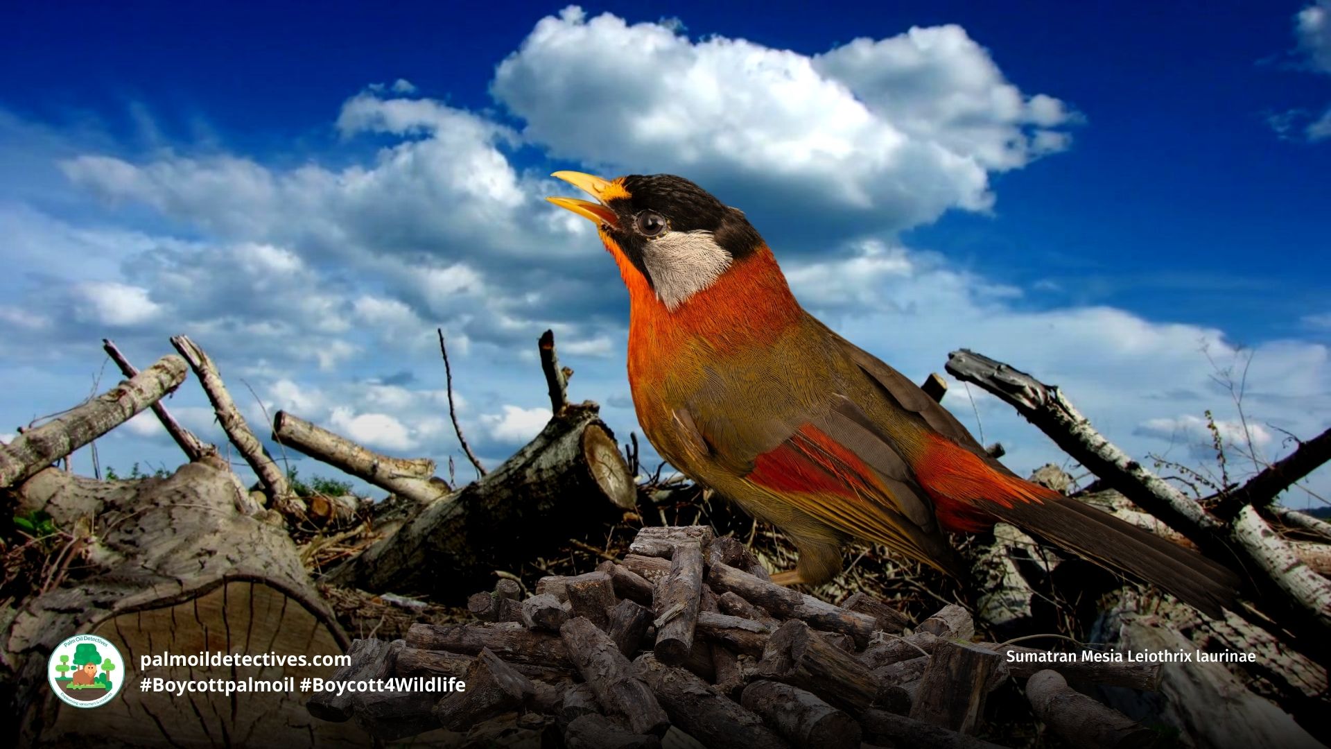 Sumatran Mesia Leiothrix laurinae