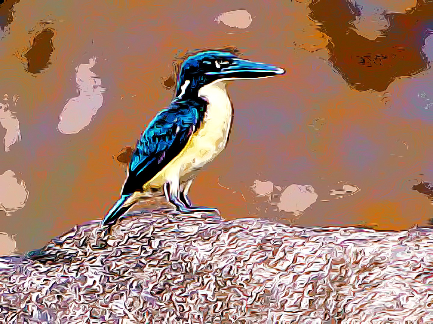 Bismarck Kingfisher Ceyx websteri