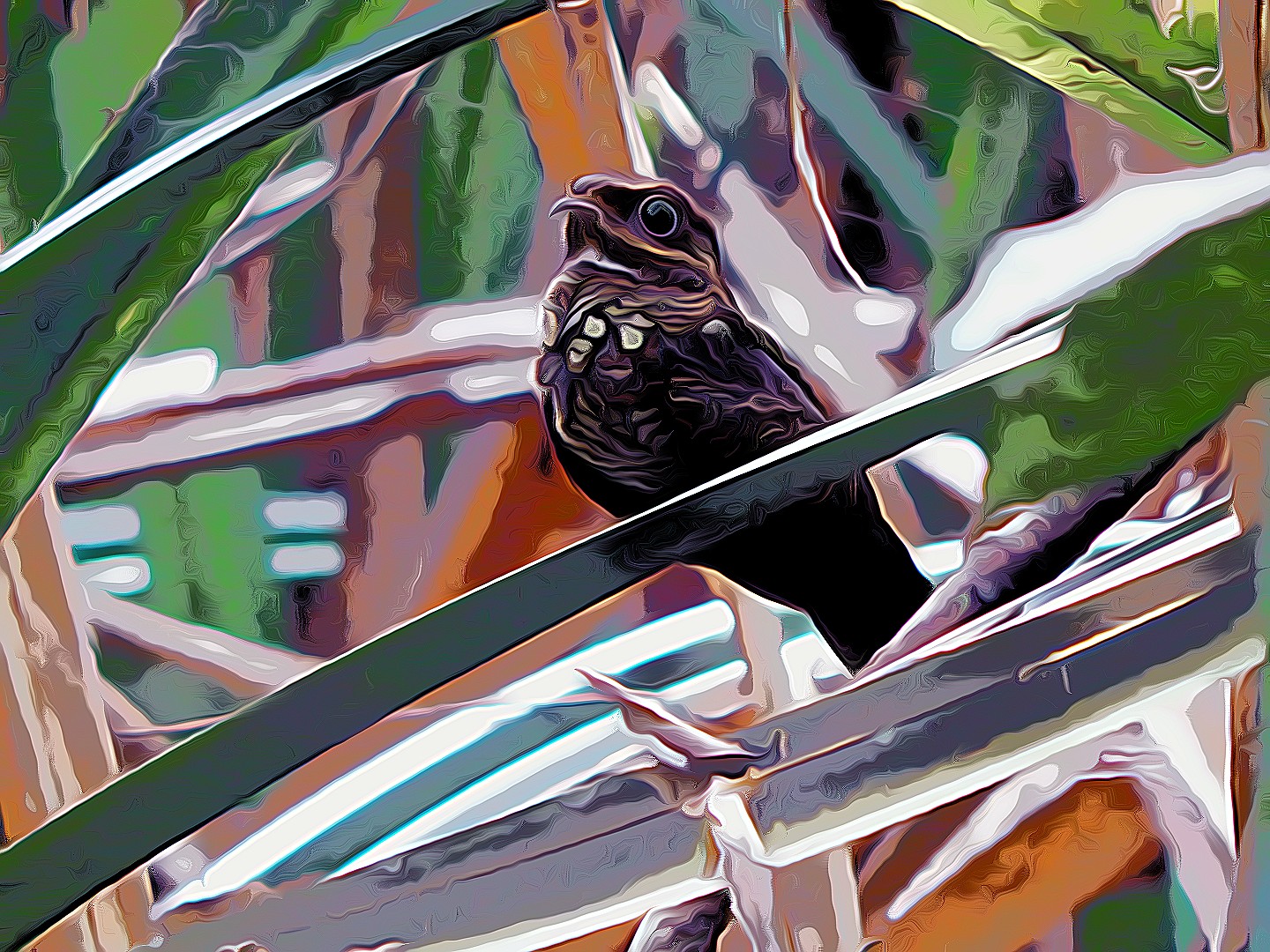 Bonaparte's Nightjar Caprimulgus concretus