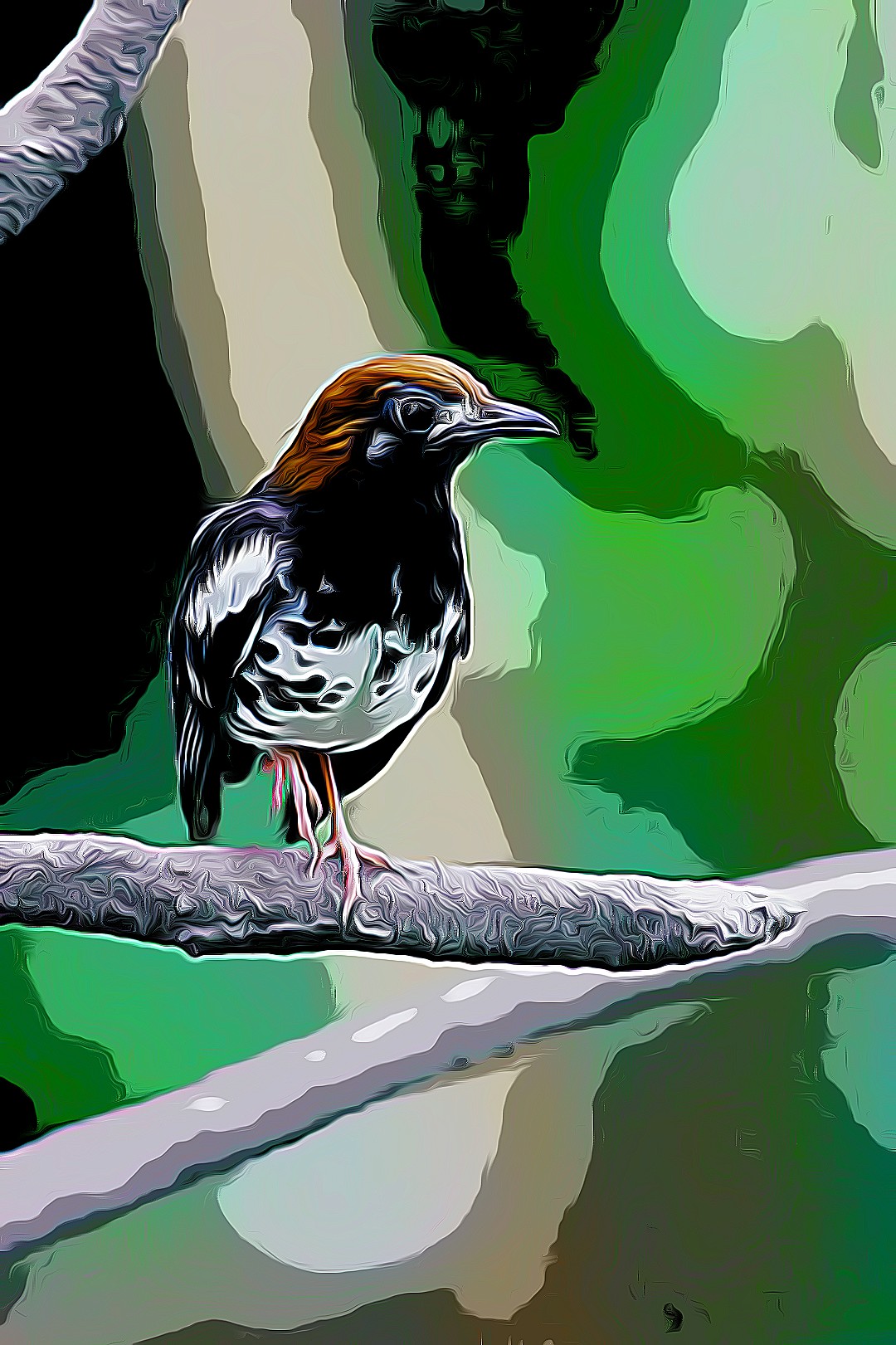 Chestnut-capped Thrush Geokichla interpres