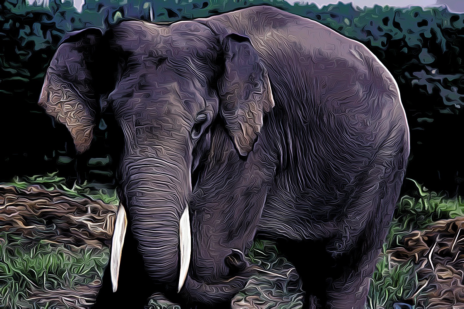 Sumatran Elephant Elephas maximus sumatranus