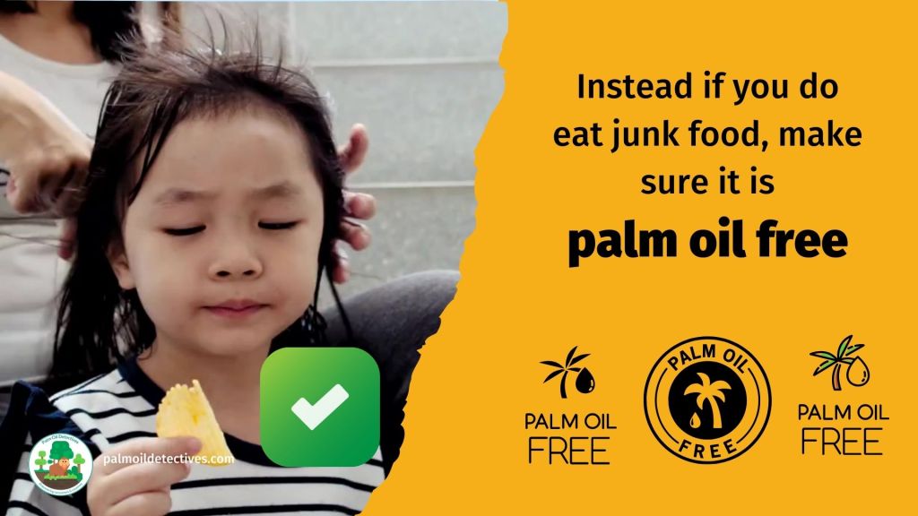 Learn how to find and boycott products with palm oil - convenience foods included