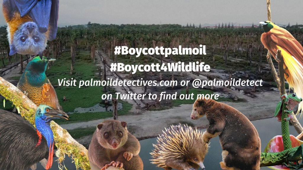 Palm Oil Free Crisps, Snacks, Convenience Foods boycott palm oil for the animals!