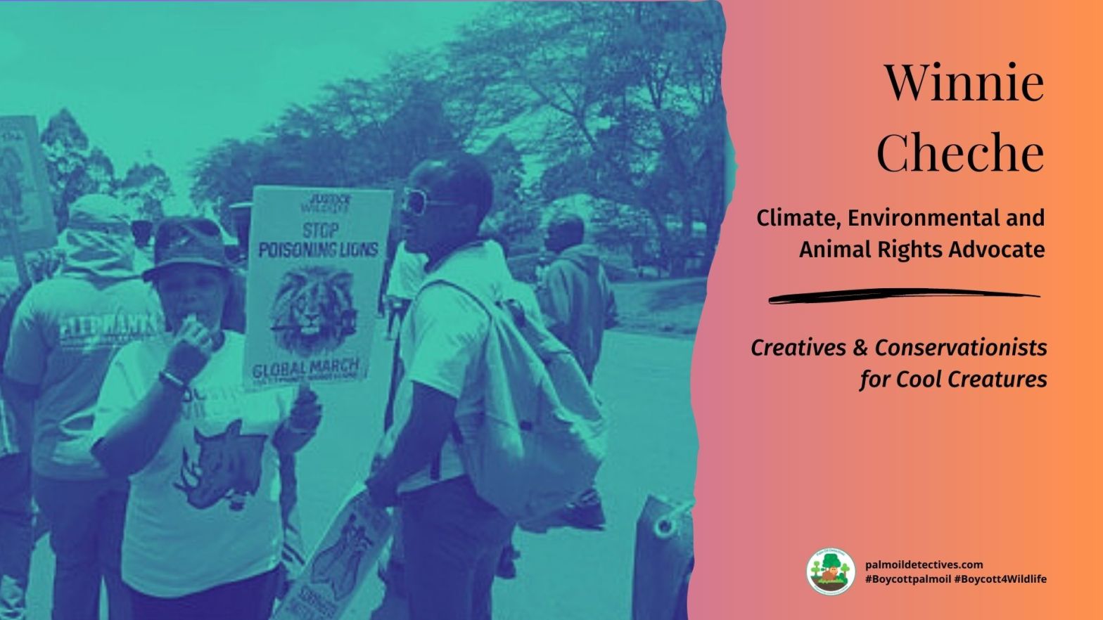 Winnie Cheche: Wildlife and Environmental Advocate in Her Own Words