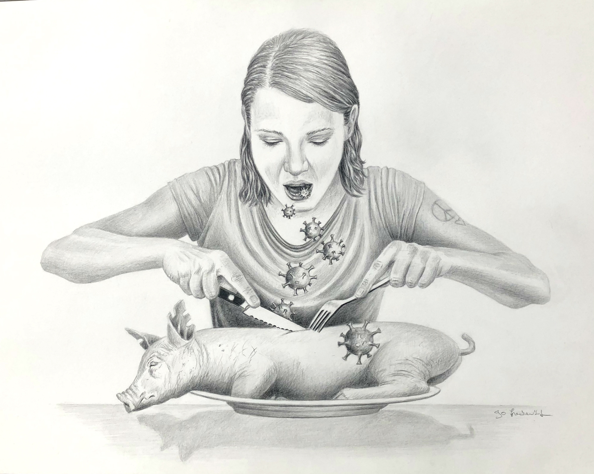 Animals and pandemics by Jo Frederiks