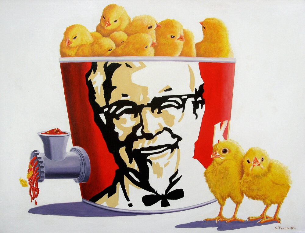 We didn't even make it this far by Jo Frederiks