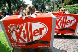 Nestle killer palm oil