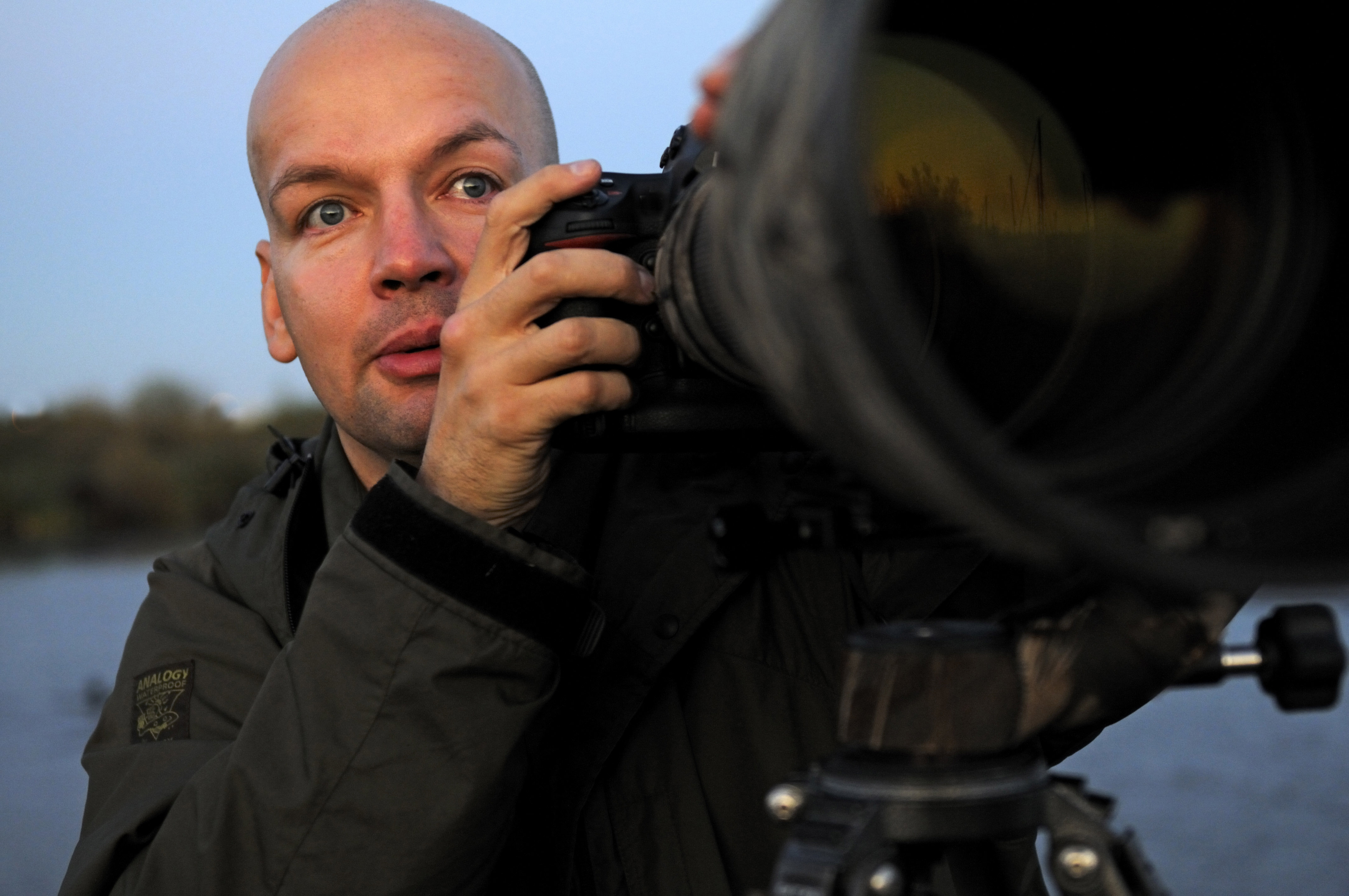 Craig Jones Wildlife Photography - Craig with his camera