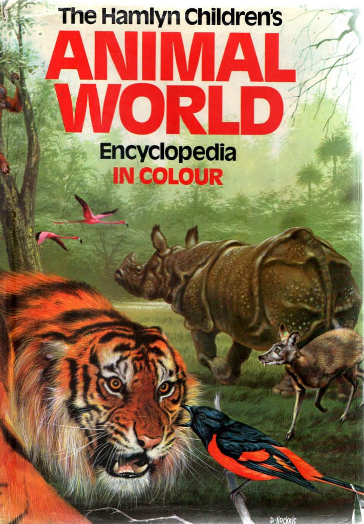 Craig Jones Wildlife Photography - Animal World, the book that Craig Jones received from his mother which got him interested in wildlife conservation