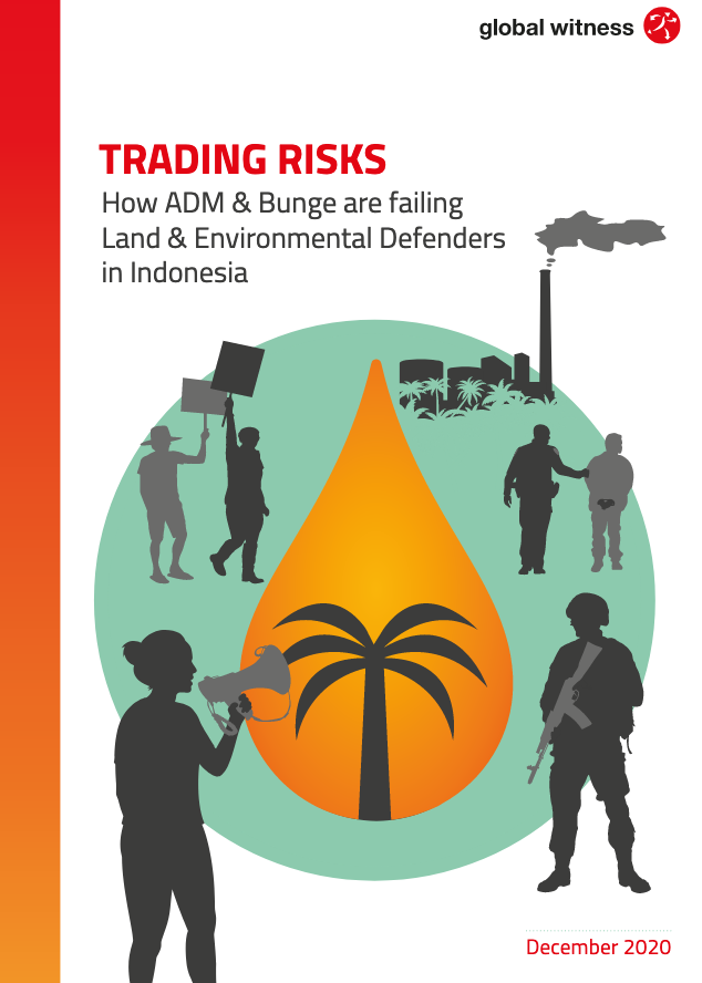 Trading Risks ADM and Bunge and failing land and environmental rights defenders in Indonesia