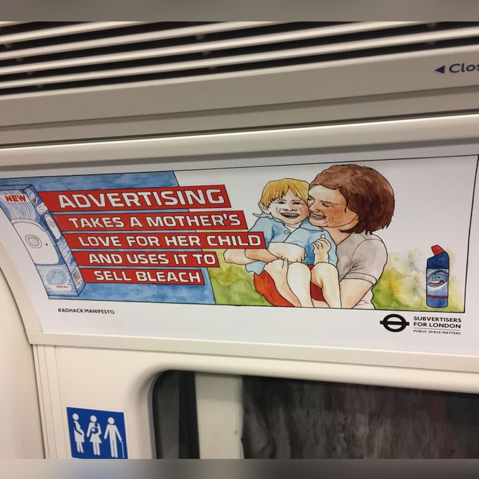 Greenwashing stock image - subversive advertising. Spelling Mistakes Cost Lives