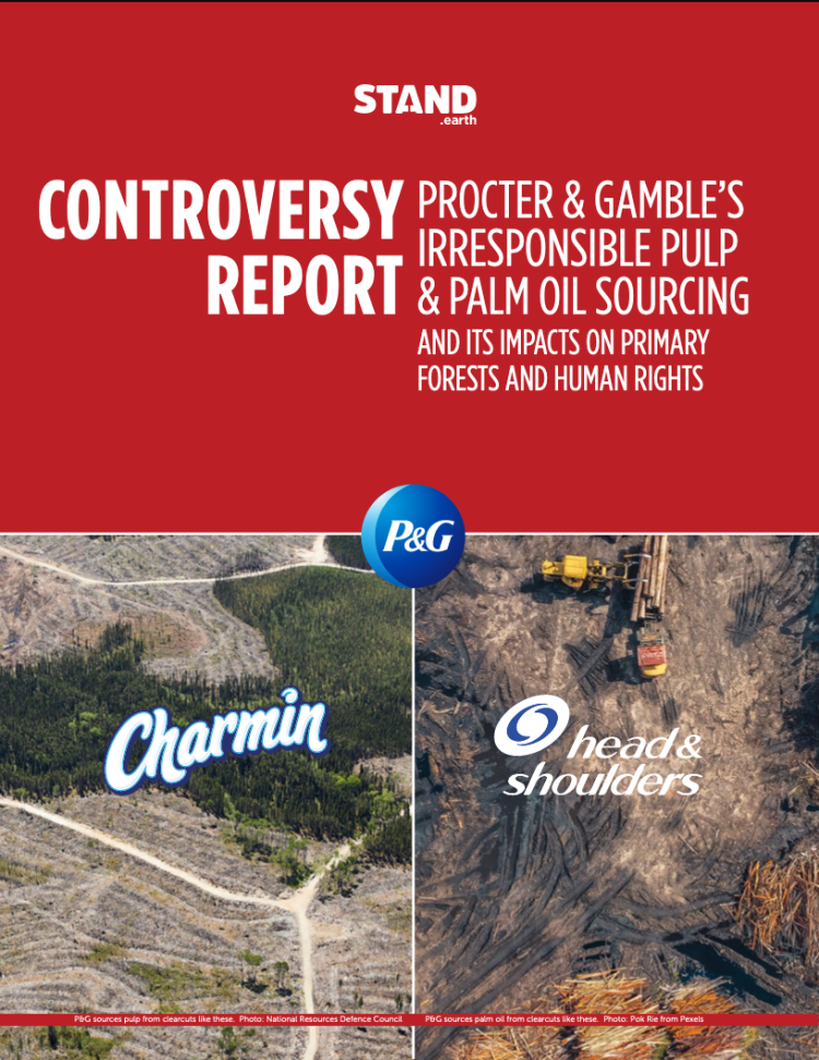 Stand Earth - Palm oil and paper sourcing by Procter and Gamble report.image