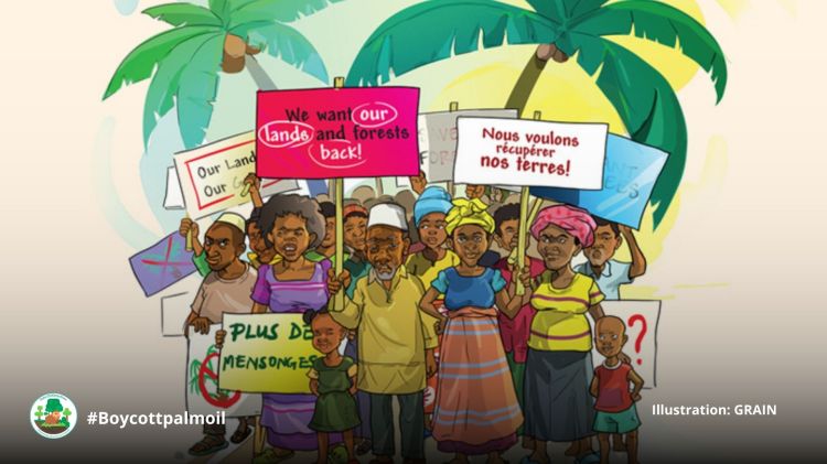 landgrabbing Illustration by GRAIN