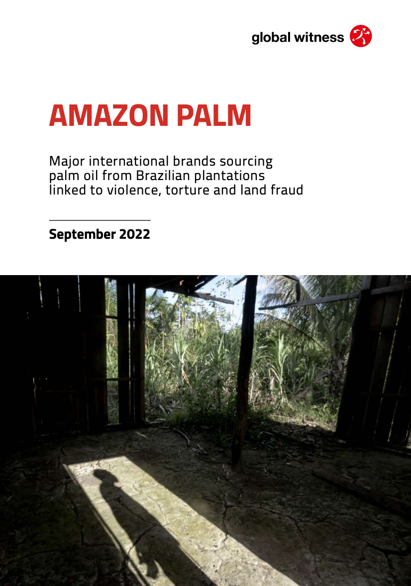 Amazon Palm - a report by Global Witness