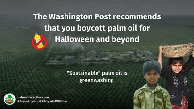 The Washington Post recommends that you boycott palm oil in 2022 and beyond