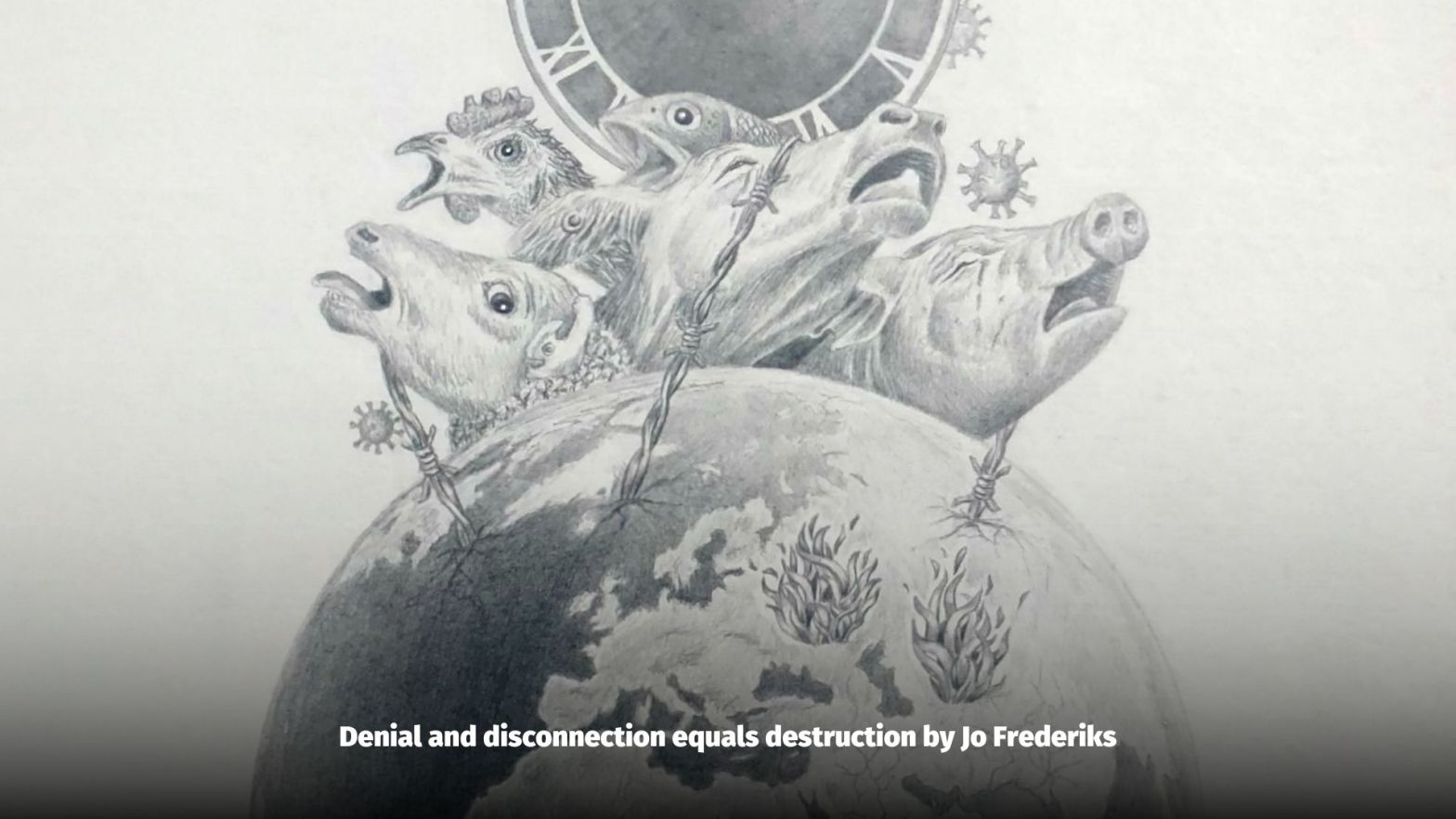 Denial and disconnection equals destruction by Jo Frederiks