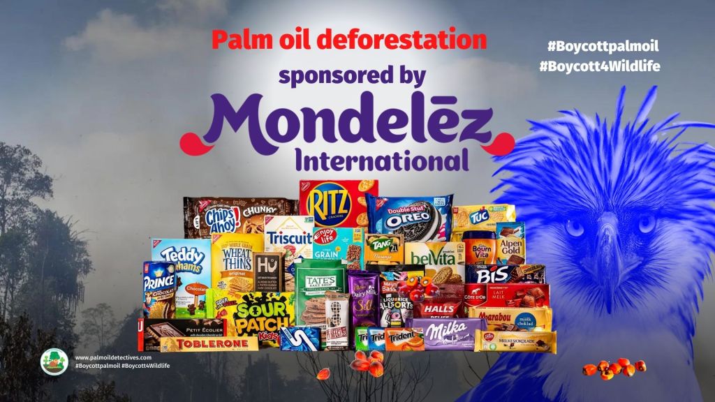Christmas Boycott palm oil video 2025 Mondelez