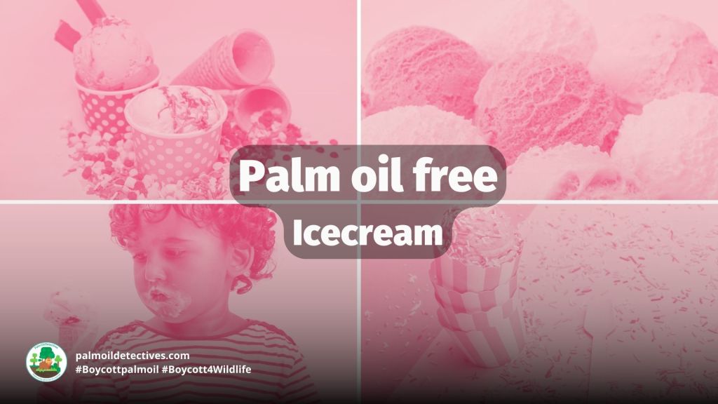 Palm oil free icecream