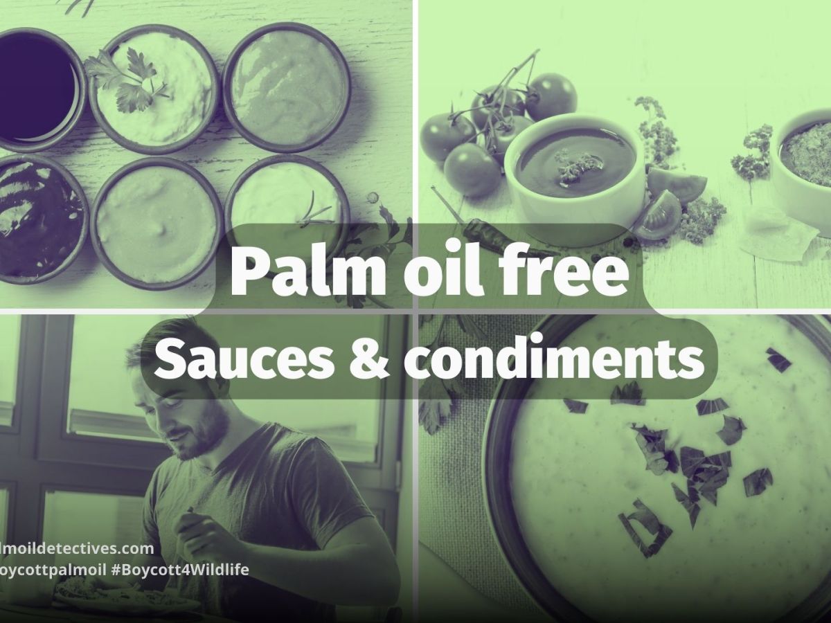Palm Oil Free Sauces and&nbsp;Condiments