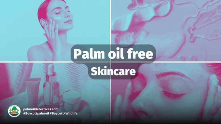 Palm oil free skincare skin care