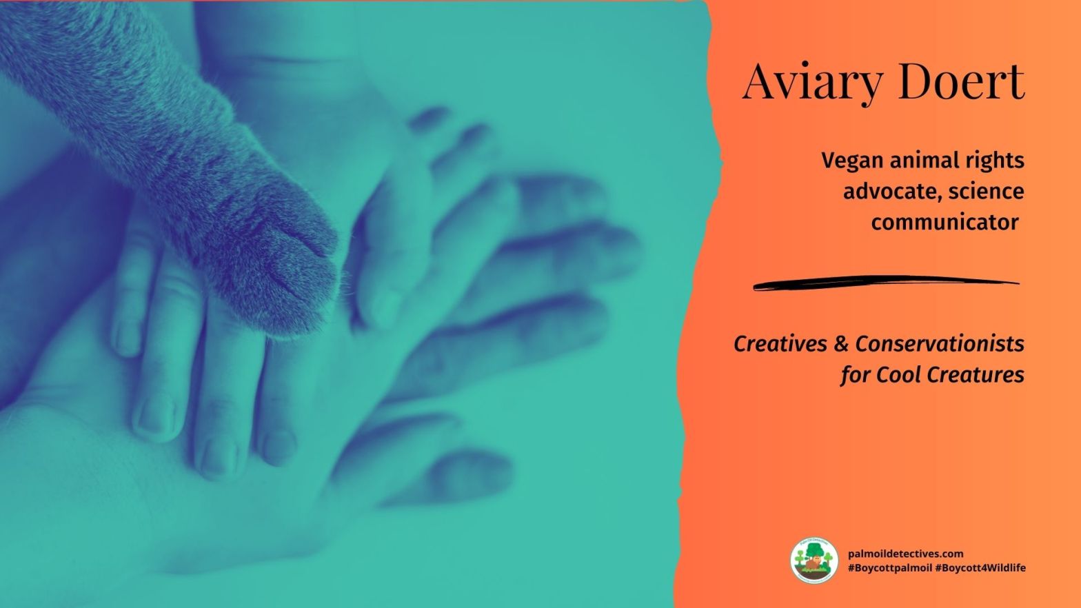 Aviary Doert: Vegan Animal Rights Advocate