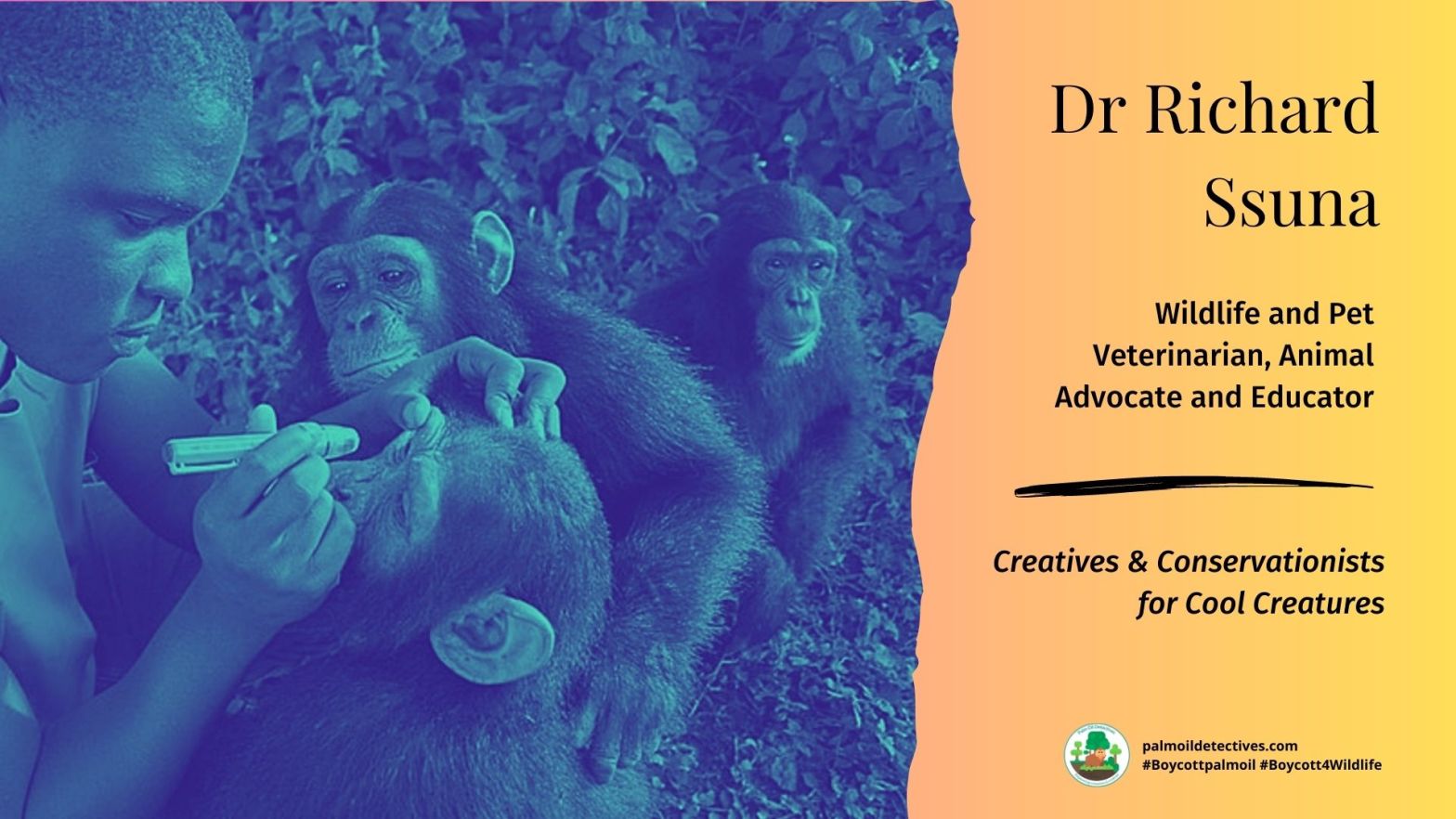 Wildlife Vet Dr Richard K Ssuna: In His Own Words