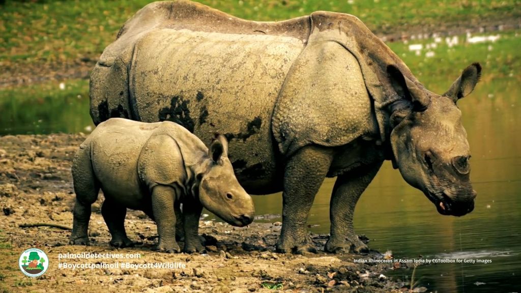 Indian Rhinoceros (Greater One-horned Rhino) Rhinoceros unicornis