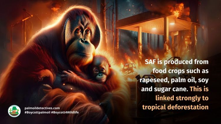 The green lie of Sustainable Aviation Biofuel SAF