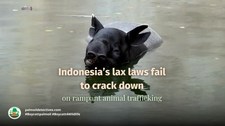Indonesias lax laws animal trafficking
