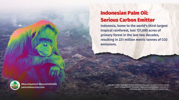 How does Indonesia's palm oil industry fuel the climate crisis?