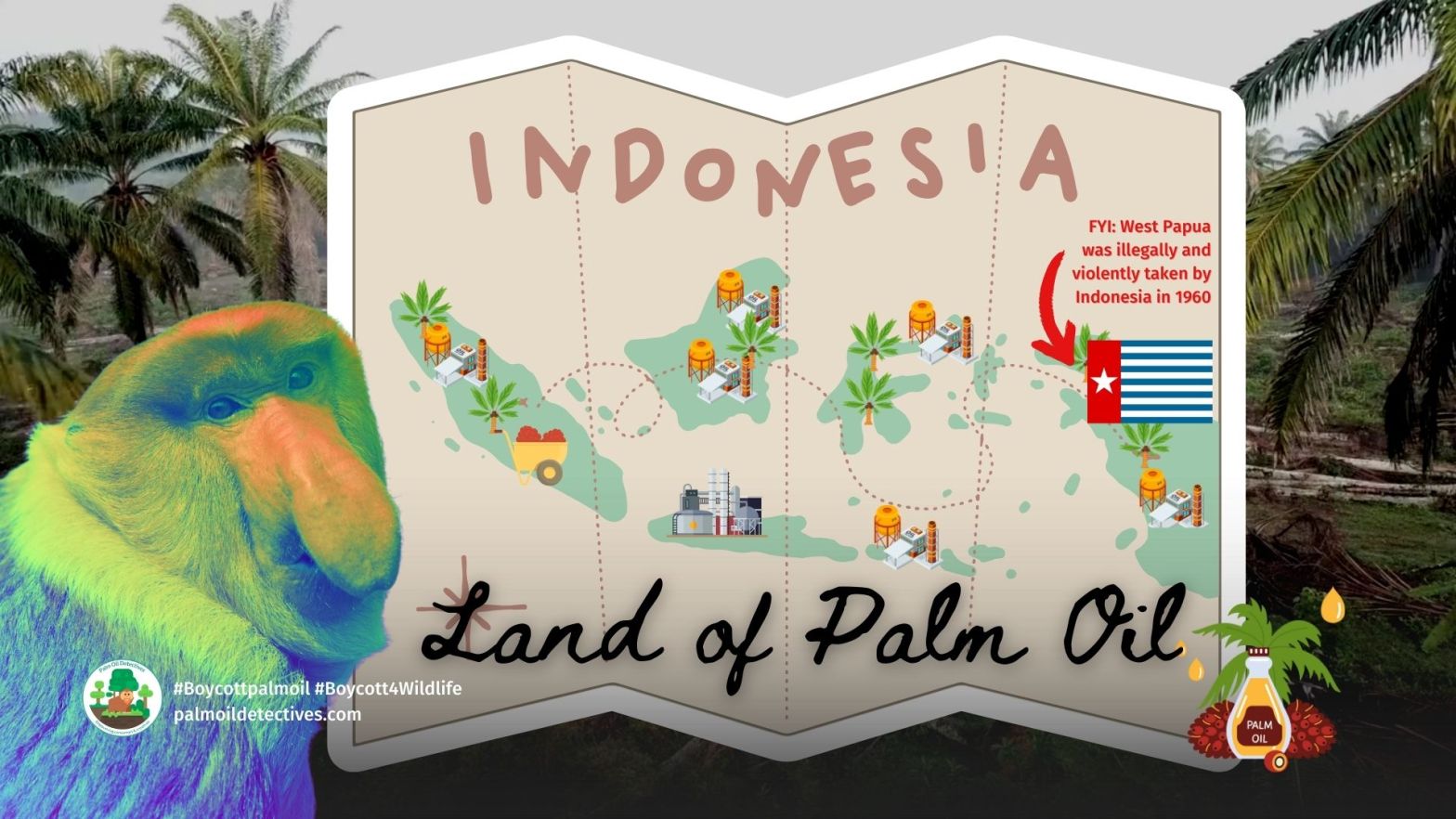 How does Indonesia's palm oil industry fuel the climate crisis?