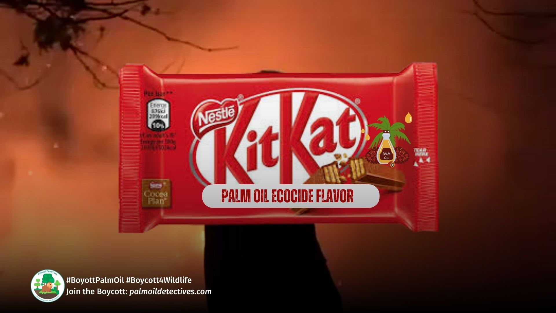 Ecosystems Sell Dirt Cheap for Palm Oil Filled Snickers and KitKat