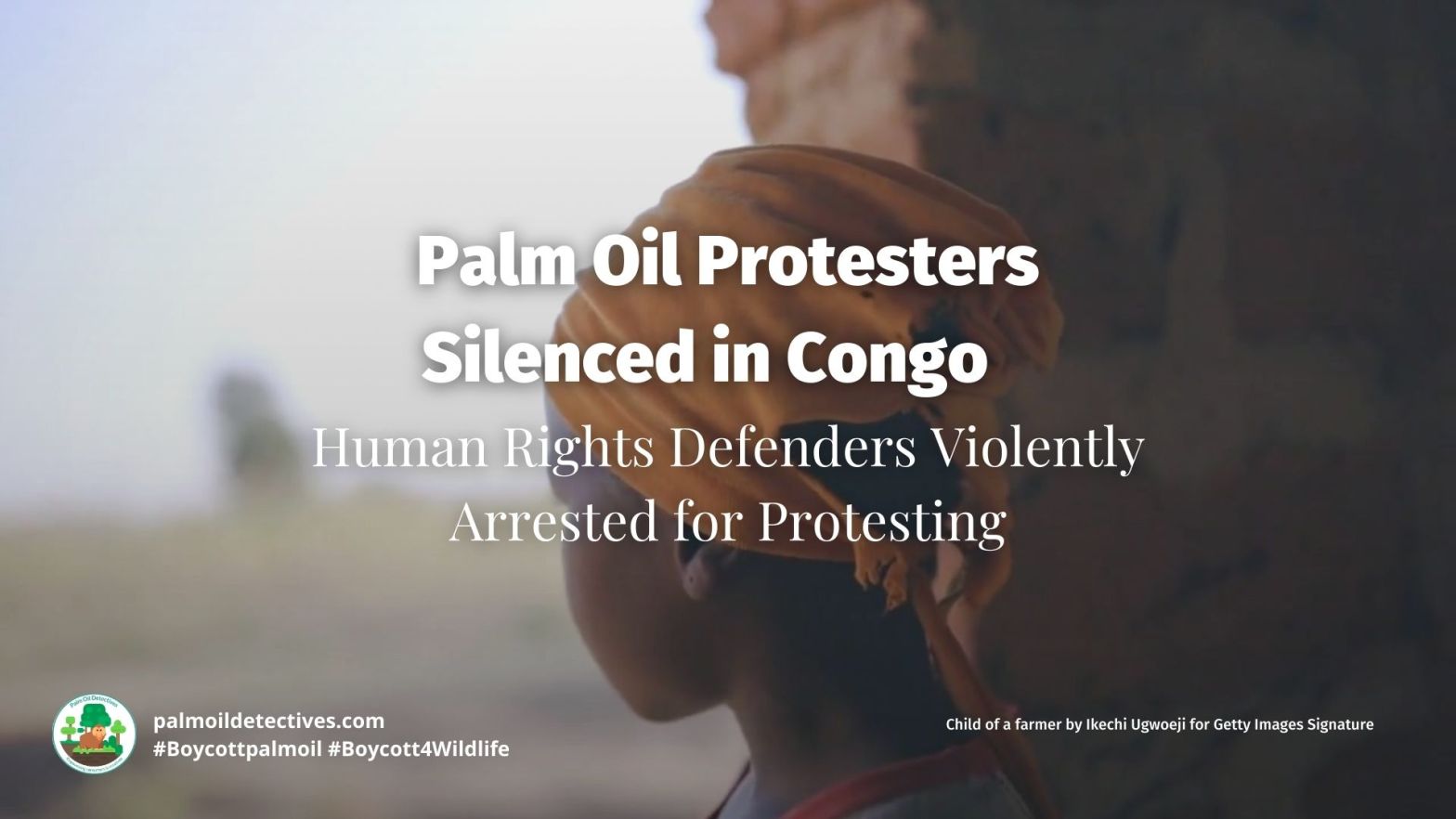 Palm oil protesters silenced Congo