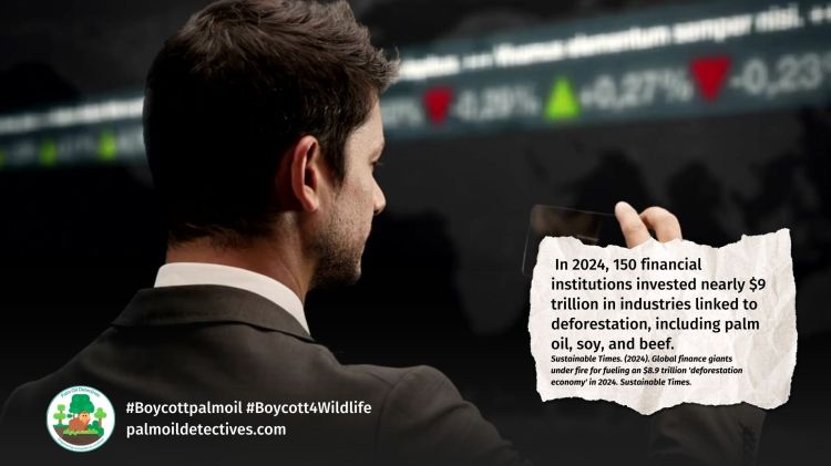 Finance giants JP Morgan and Vanguard fuel $8.9 trillion deforestation economy