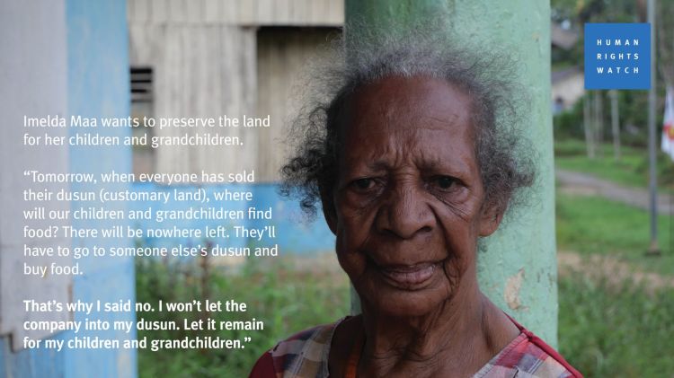 Imelda Maa - Papuan women will not be silenced while palm oil behemoths consume their land